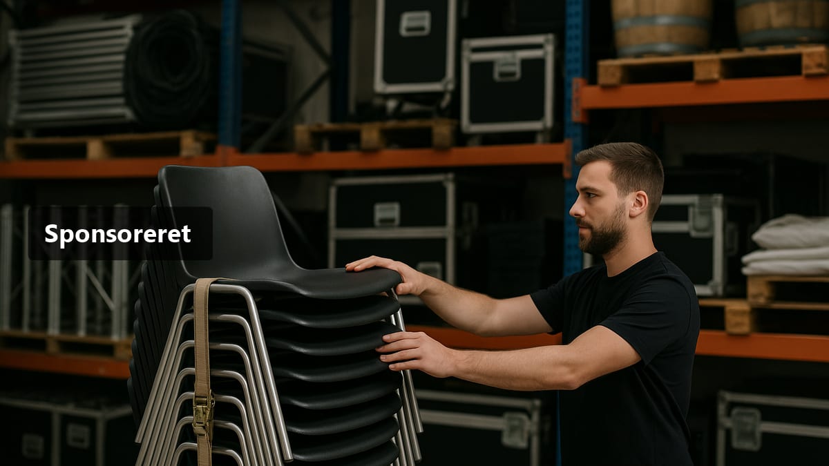 Sådan optimerer din virksomhed lageret til arrangementer og events